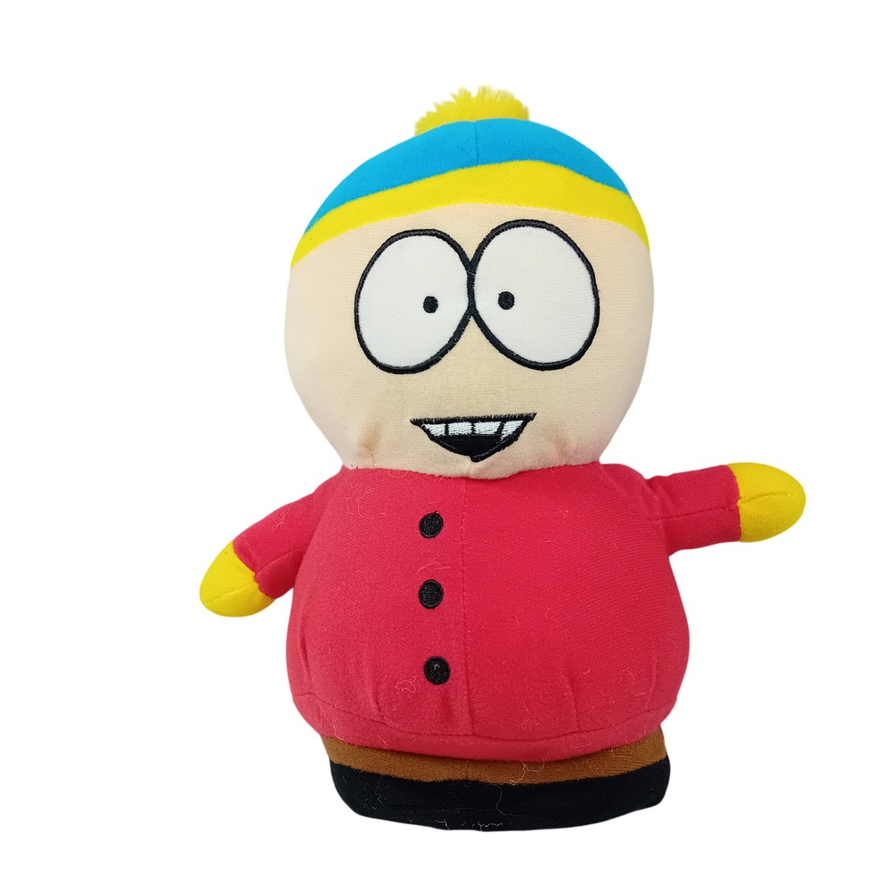Y2K Comedy Central South Park Eric Cartman Plushie Stuffed Toy Large 12" READ